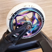 Custom Trick Scooter Native Advent 2 Deck 6x22 Inch Pro Stunt Scooter