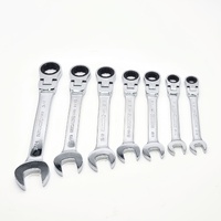 Kincrome Flex Head Gear Spanner Set 7 Pieces Imperial K3702