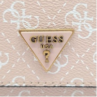Guess Alexie Crossbody Flap Opening Rose with Logo Handbag Pink