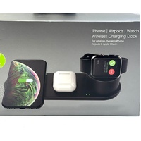 Comsol WCTA10 3 in 1 Wireless Charging Dock for iPhone AirPods Apple Watch