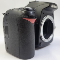 Nikon D90 12.3MP DSLR Camera Body Low Shutter 7668 with Batteries Charger Strap