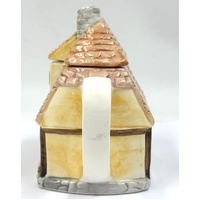 Cottage Style Sweet Home Novelty Teapot Ceramic Decorative Collectible