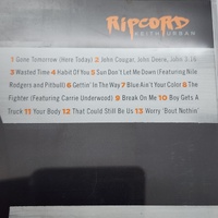 Keith Urban Ripcord CD Album Country Pop 2016 Disc