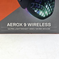 SteelSeries Aerox 9 Ultra Lightweight Wireless MMO MOBA Gaming Mouse