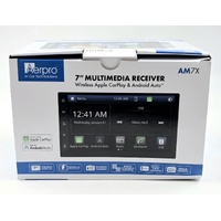Aerpro AM7X 7 Inch Double Din CarPlay Android Auto Wireless Bluetooth Headunit