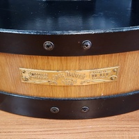 Jack Daniels Vintage 5 Bottle Barrel Liquor Dispenser Optic Wall Mount