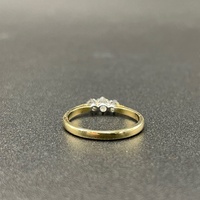 Ladies 9ct Yellow Gold Cubic Zirconia Ring