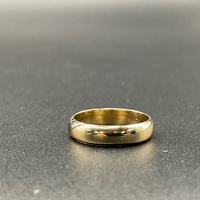 Unisex 9ct Yellow Gold Band Ring