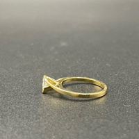 Ladies 18ct Yellow Gold Natural Diamond Ring