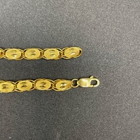 Ladies 21ct Yellow Gold Fancy Link Bracelet