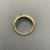Ladies 9ct Yellow Gold Filigree Ring