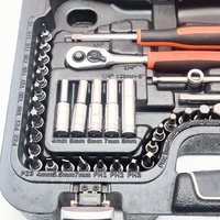 Bahco S106 106pcs 1/4 and 1/2 Inch Dynamic Driver Combined Socket Spanner Set