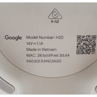Google Nest H2D Wifi Router with Add-On Point H2E Wifi Extender