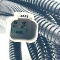 Kings 9 Inch LED Spotlights Pair Driving Lights with Wiring Harness