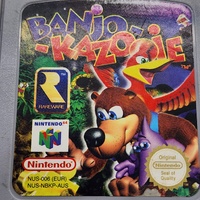 Banjo-Kazooie Nintendo 64 N64 Cartridge Platform Adventure Video Game