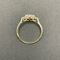 Ladies 9ct Yellow Gold Cubic Zirconia Ring