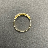 Ladies 18ct Yellow Gold Diamond Band Ring