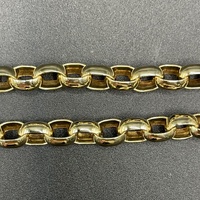 Ladies 9ct Yellow Gold Belcher Link Necklace