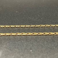 Unisex 9ct Yellow Gold Anchor Link Necklace