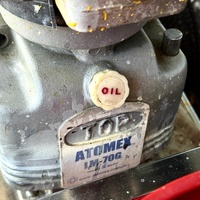 Atomex LM‑70G Single Gun Line Marking Machine 6HP Honda GX‑200 3300 PSI