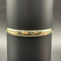 Ladies 9ct Yellow Gold Round Bangle