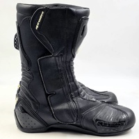 Alpinestars S-MX 5 Motorcycle Boots Black - Size 44 - Road Racing