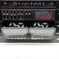 PYE Audio EAK1005A Vintage Stereo System with Turntable Dual Cassette and Radio