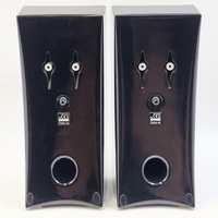 Martin Logan Motion 4i Bookshelf Speakers (Pair) - High-Performance Compact Hi-Fi Audio - Gloss Black