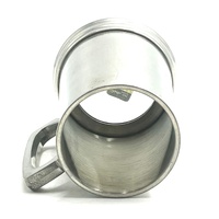 Vintage 1960s Perfection Plate Leadless Pewter Tankard - Mid-Century Beer Mug