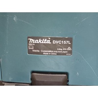 Makita DVC157L 18VX2 AWS Cordless Brushless Dust Extraction Vacuum Skin Only