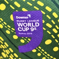 Canterbury Australian Kangaroos 2019 Rugby League World Cup 9s Pro Jersey 2XL