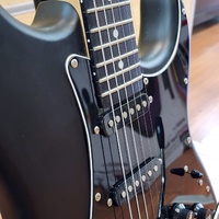 Tagima TG-500 Woodstock Series Electric Guitar Matte Black 6 String