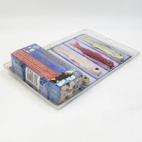 Banjo Minnow 006 Fishing Lure Set 110 Pieces Soft Plastic Baits Kit for Bass Freshwater & Saltwater Fishing