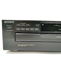 Sony CDP-C365 5 Disc CD Player Carousel Changer No Remote