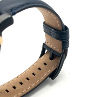 Fossil Grant FS5061 Chronograph Blue Dial Leather Mens Watch 44mm