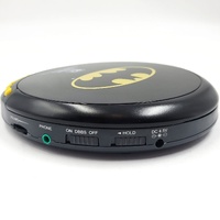 Funtastic DC Batman Portable CD Player Anti-Skip Discman No AC Adapter