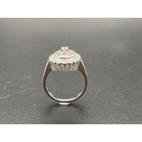 Ladies 14ct White Gold Diamond Ring (Pre-Owned)