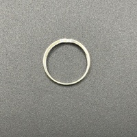 Ladies 9ct White Gold Diamond Band Ring