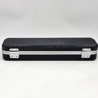 Huxley AFC-0125-F Student Flute with Hard Case - Silver Plated Concert Flute