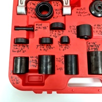 21Pcs Master Adapter Set Ball Joint Service Kit with Instruction Manual