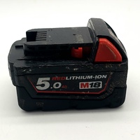 Milwaukee M12 M18 Corded Rapid Battery Charger M12-18FC 155W with 5.0Ah Battery