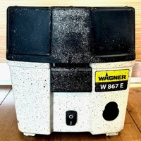 Wagner W867E 570W Twin Turbo Paint Sprayer 240V Corded Electric HVLP Spray System