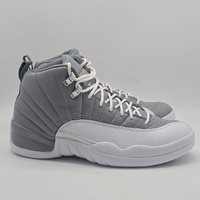 Nike Air Jordan 12 Retro Stealth CT8013-015 White Cool Grey Size US 9