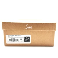 Christian Louboutin Kate Sling 85 Veau Velours Black Heels Size 37