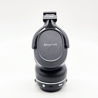 BlueAnt PumpX Gym ANC Over-Ear Bluetooth Headphones Black Silver