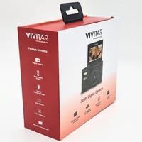 Vivitar Flip Screen Digital Camera Black 20MP 4K Ultra HD