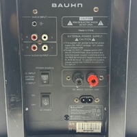 BAUHN APAS-114 Portable DJ Karaoke Bluetooth Speaker Wireless Party Speaker with Karaoke Mic Input USB FM Radio AUX LED Lights Rechargeable Audio