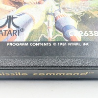 Atari 2600 Missile Command Game Cartridge CX2638 Retro Video Game
