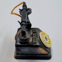 Vintage Rotary Telephone Metal Pencil Sharpener Antique Desk Collectible Office Decor