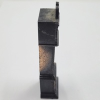 Antique Metal Pendulum Clock Pencil Sharpener Vintage Collectible Desk Decor